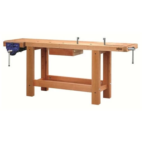 Outifrance – Etabli Bois D’ébéniste Professionnel L:2m + 2 Presses D'établi - 17202 3 Outifrance – Etabli Bois D’ébéniste Professionnel L:2m + 2 Presses D'établi - 17202