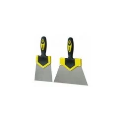 OUTIFRANCE Couteau Enduire Bi-Matiere 140Mm