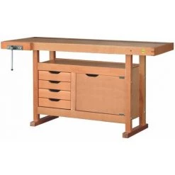 Outifrance Établi 1.50x0.50m 4tiroirs+1 Porte