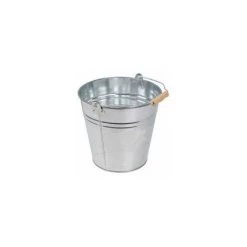 OUTIFRANCE Seau Acier Galvanise Capacité 10 Ldiamètre 270 Mm