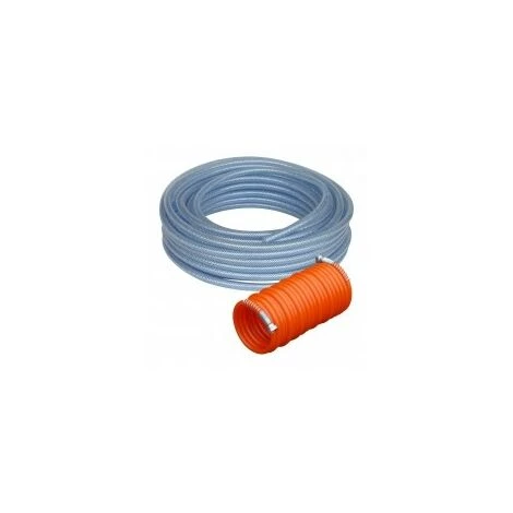 OUTIFRANCE Tuyau Pvc Arme P/Compre.8X14-25M 3 OUTIFRANCE Tuyau Pvc Arme P/Compre.8X14-25M