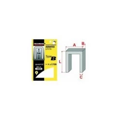 OUTIFRANCE Agrafes Fil Fin Type B 12Mm