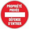 Outifrance Panneau Signalisation "Proprieté Privée" -OUTIFRANCE Soldes 2022 433340 1