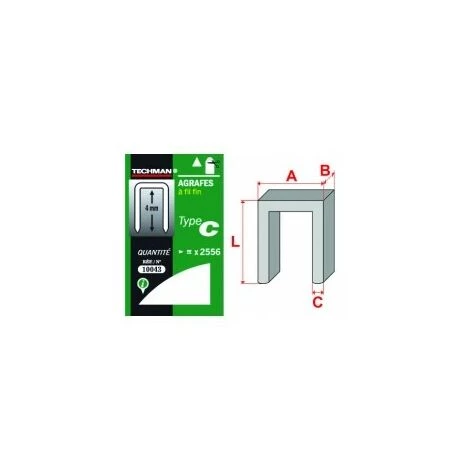 OUTIFRANCE Agrafes Fil Fin Type C 8Mm 3 OUTIFRANCE Agrafes Fil Fin Type C 8Mm