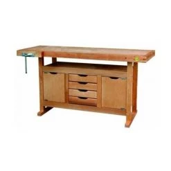 Outifrance Etabli Bois 1.50X0.50 4 Tiroirs