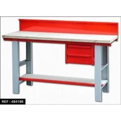 Outifrance Etabli Mécanicien 1,2 M Bloc 2 Tiroirs