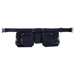 OUTIFRANCE Ceinture Porte Outil Cuir Nylon 11 Poches Denuziere