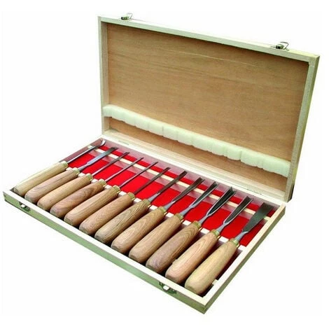 Outifrance - Coffret De 12 Pièces D'outils Pour Sculpteur 3 Outifrance - Coffret De 12 Pièces D'outils Pour Sculpteur
