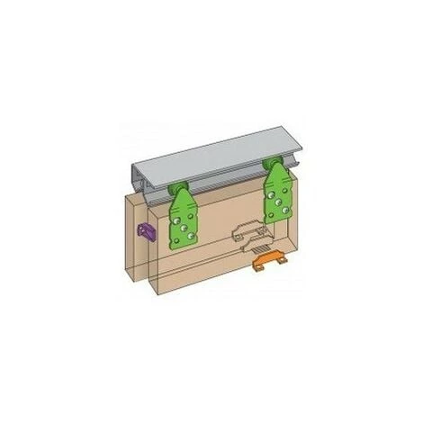 OUTIFRANCE Ferrure Doubletop - 2 Portes - Réf :w12rail:1200 Mmouverture Max :1200 Mm 3 OUTIFRANCE Ferrure Doubletop - 2 Portes - Réf :w12rail:1200 Mmouverture Max :1200 Mm