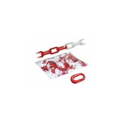 OUTIFRANCE Chaine Plast Rouge&blc 8mm X 25m3306481185081 3 OUTIFRANCE Chaine Plast Rouge&blc 8mm X 25m3306481185081