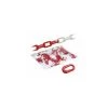 OUTIFRANCE Chaine Plast Rouge&blc 10mm X25m3306481205086