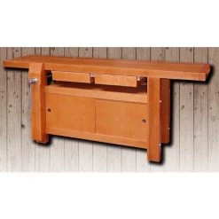 Outifrance – Etabli Bois De Menuisier Professionnel L:2m à Caisson