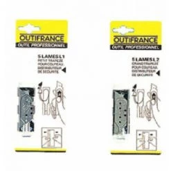 Outifrance Boite De 100 Lames à Crochets