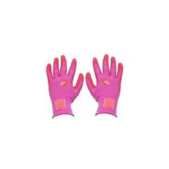 OUTIFRANCE Gant Jardin Femme Fleur Rose T08
